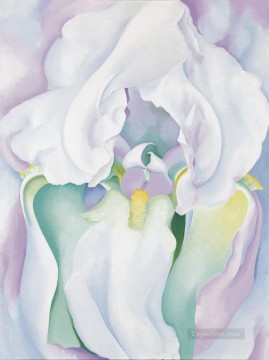 White Iris Georgia Okeeffe Modernismo americano Precisionismo Pinturas al óleo